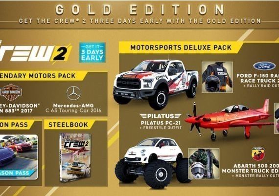 The Crew 2 Gold Edition EN Global Ubisoft Connect Digital Key