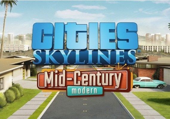 Cities: Skylines - Content Creator Pack: Mid-Century Modern DLC Global Steam Digital Key