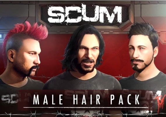 SCUM - Male Hair Pack DLC Global Steam Digital Key