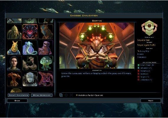 Galactic Civilizations III: Villains of Star Control DLC EN/DE/RU Global Steam Digital Key