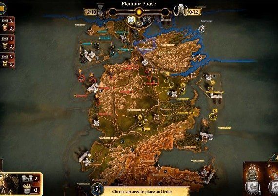 A Game of Thrones: The Board Game Digital Edition EN/DE/FR/IT/SV Global Steam Digital Key