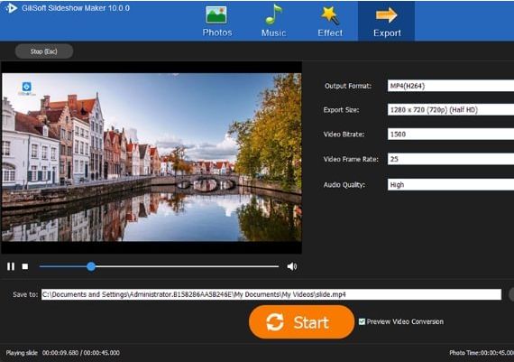 Gilisoft Slideshow Maker EN Global Software License Digital Key