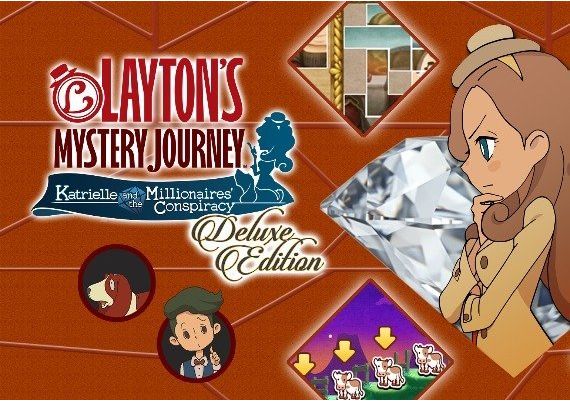 Layton’s Mystery Journey: Katrielle and the Millionaires’ Conspiracy Deluxe Edition EN United States Nintendo Switch Digital Key