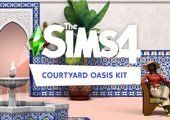 The Sims 4: Courtyard Oasis Kit DLC EN EU Xbox One/Series Digital Key