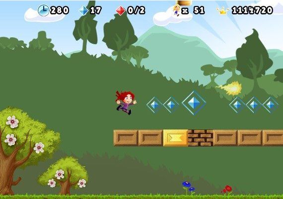 Giana Sisters 2D EN/DE/FR/IT/PT/RU/ES Global Steam Digital Key