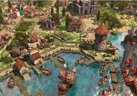 Age of Empires III: Knights of the Mediterranean DLC Definitive Edition EU Steam Digital Key
