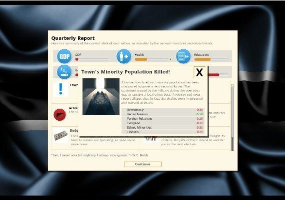 Democracy 3: Africa EN/DE/FR Global Steam Digital Key
