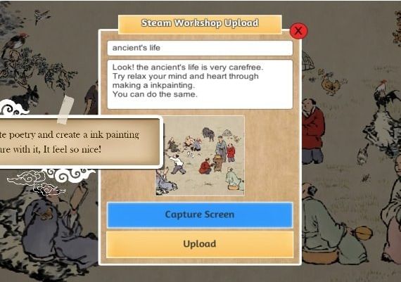 Chinese Ink Painting Puzzle & Creator EN/DE/JA/KO/RU/ZH/ES/ZH Global Steam Digital Key