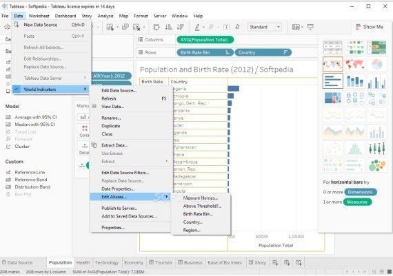Tableau Desktop Pro 2020 1 Year 2 Dev EN/JA/ZH/ES/TR Global Software License Digital Key