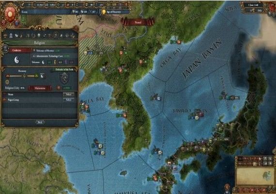 Europa Universalis IV: Mandate of Heaven DLC EN Global Steam Digital Key