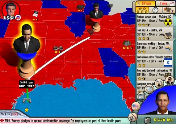 The Race for the White House EN Global Steam Digital Key