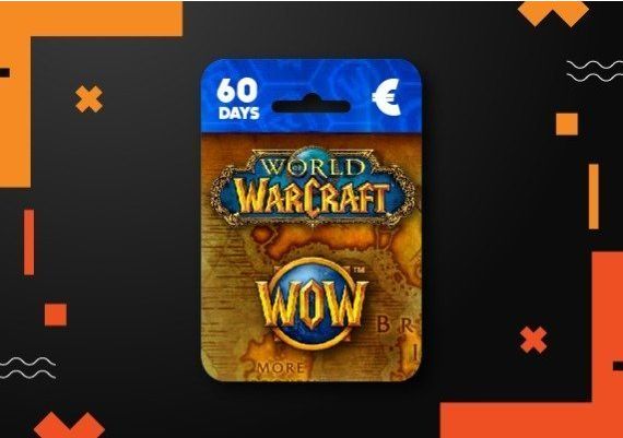 WoW World of Warcraft 60 Days Time Card UNITED KINGDOM Battle.net Digital Key
