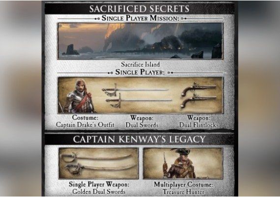 Assassin's Creed IV: Black Flag - Special Edition Content DLC Global Ubisoft Connect Digital Key