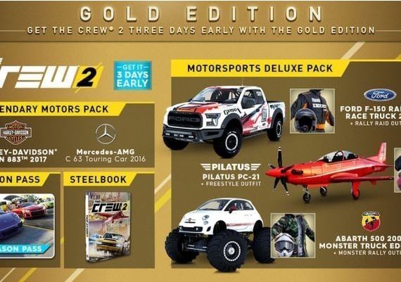 The Crew 2 Gold Edition EN EU Ubisoft Connect Digital Key