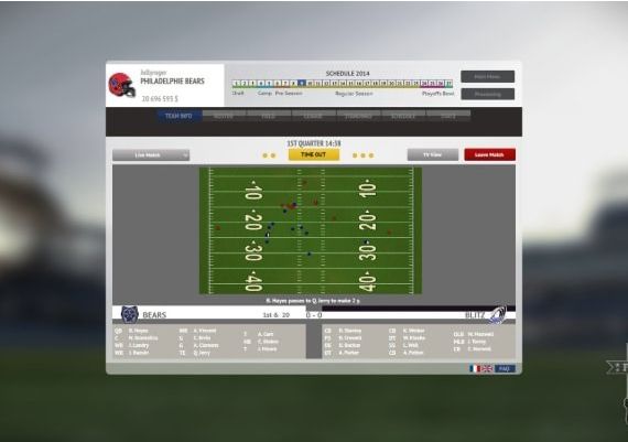 Front Page Sports Football EN/FR Global Steam Digital Key