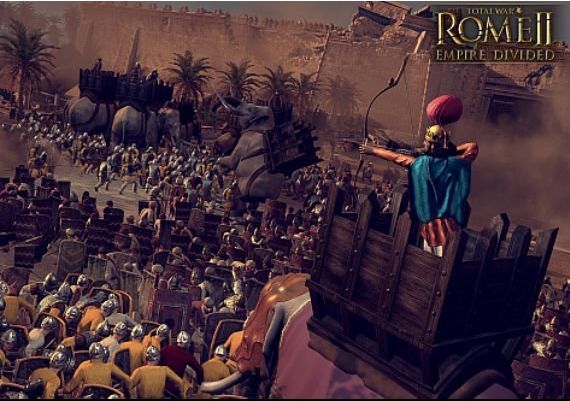 Total War: Rome 2 - Empire Divided DLC EN/DE/FR/IT/PL/RU/ES/TR EU Steam Digital Key