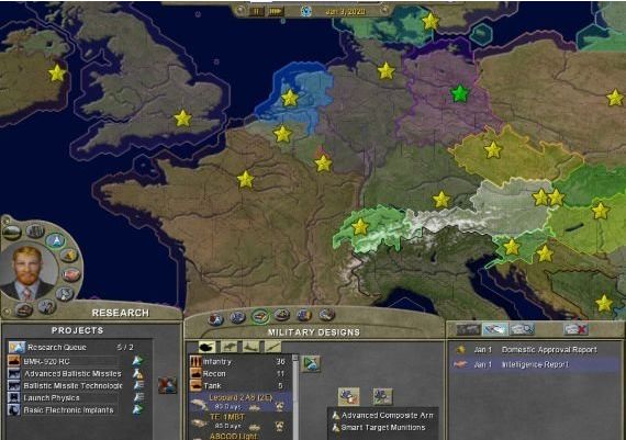 Supreme Ruler 2020 Gold EN/DE/FR/ES Global Steam Digital Key