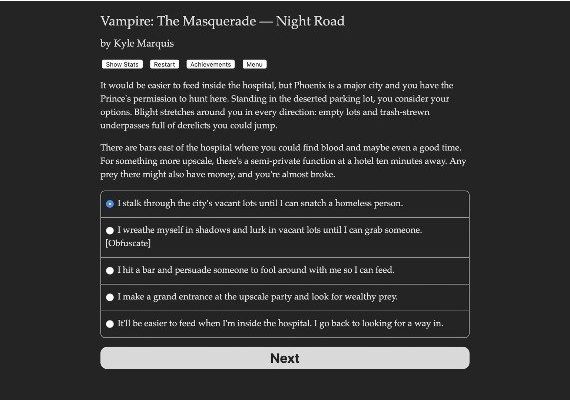 Vampire: The Masquerade - Night Road EN Global Steam Digital Key