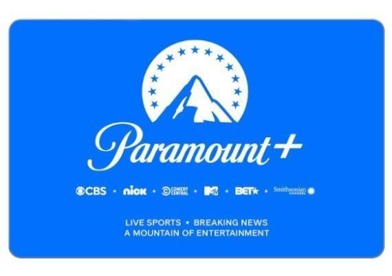 CBSi Paramount Plus Gift Card USD US $50 Prepaid Digital Key