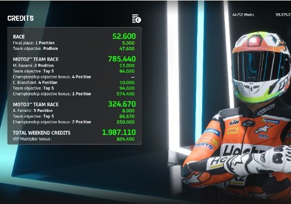 MotoGP 22 - VIP Multiplier Pack DLC EU PS4/5 Digital Key