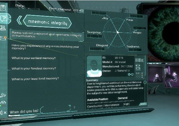 Silicon Dreams: Cyberpunk Interrogation EN/DE Global Steam Digital Key