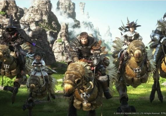 Final Fantasy XIV: A Realm Reborn EN/DE/FR/IT/ES EU Official website Digital Key