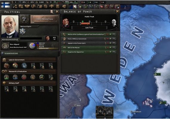 Hearts of Iron IV: Arms Against Tyranny DLC EN/DE/FR/PL/PT/RU/ES ROW Steam Digital Key