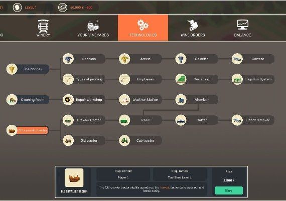 Hundred Days: Winemaking Simulator Argentina Xbox Series/Windows Digital Key