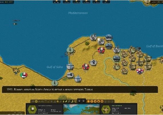 Strategic Command WWII: War in Europe EN/DE/FR/ES ROW Steam Digital Key