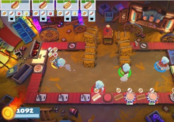 Overcooked! 2: Carnival of Chaos DLC Global Steam Digital Key