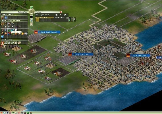 Industry Giant 2 EN/DE/FR/IT/RU/ES EU Steam Digital Key