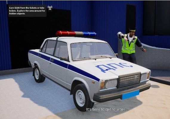 GAI Stops Auto: Right Version Simulator EN/RU Global Steam Digital Key