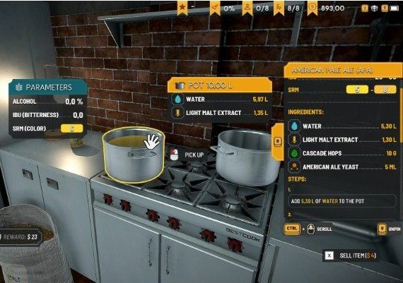 Brewpub Simulator Global Steam Digital Key