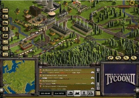 Railroad Tycoon II Platinum Edition EN EU Steam Digital Key