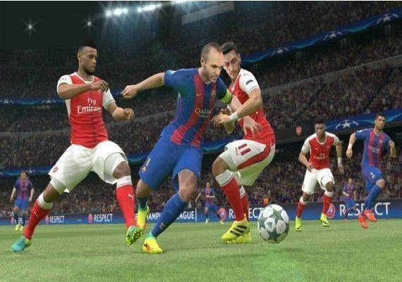 Pro Evolution Soccer 2017 MENA EN/DE/FR/IT Middle East and North Africa Steam Digital Key