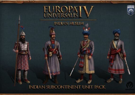 Europa Universalis IV - Indian Subcontinent Unit Pack DLC EN/DE/FR/ES Global Steam Digital Key