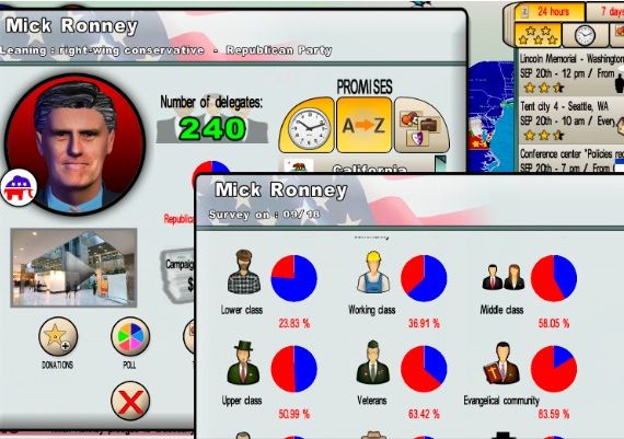 The Race for the White House EN Global Steam Digital Key