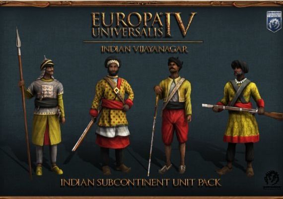 Europa Universalis IV - Indian Subcontinent Unit Pack DLC EN/DE/FR/ES Global Steam Digital Key