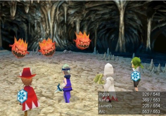 Final Fantasy III: 3D Remake Global Steam Digital Key
