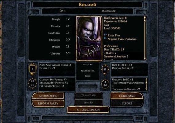 Baldur's Gate Enhanced Edition Global GOG Digital Key
