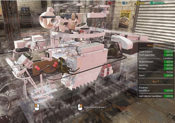 Tank Mechanic Simulator - Shermans DLC Global Steam Digital Key