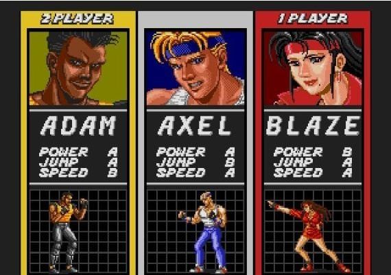 Streets of Rage EN Global Steam Digital Key