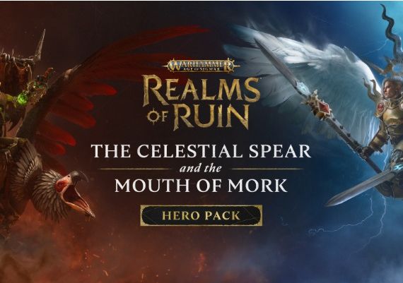 Warhammer Age of Sigmar: Realms of Ruin - The Celestial Spear and Mouth of Mork Hero Pack DLC EN EU PS5 Digital Key