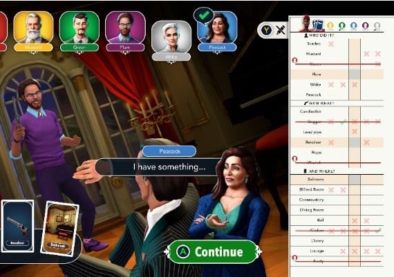 Clue/Cluedo Black Adder Edition EN Colombia Xbox One/Series Digital Key