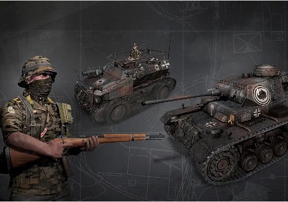 Company of Heroes 3 - Deutsches Afrikakorps Mechanized Cosmetic Bundle DLC EN Global Official website Digital Key