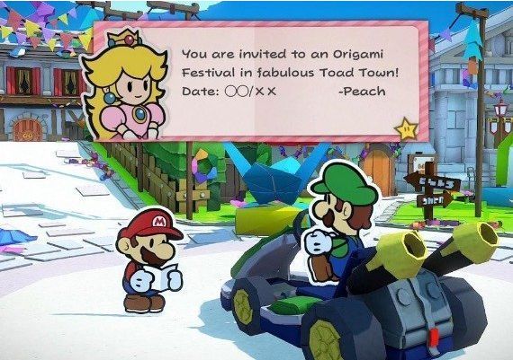 Paper Mario: The Origami King EN EU Nintendo Switch Digital Key