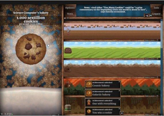 Cookie Clicker - Steam Account Global Steam Digital Key