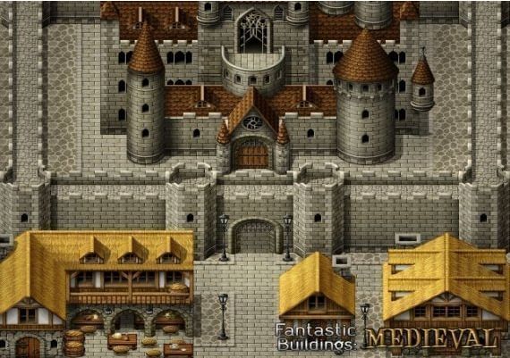 RPG Maker MV: Fantastic Buildings - Medieval DLC EN/DE/FR/IT/PT/ES Global Steam Digital Key