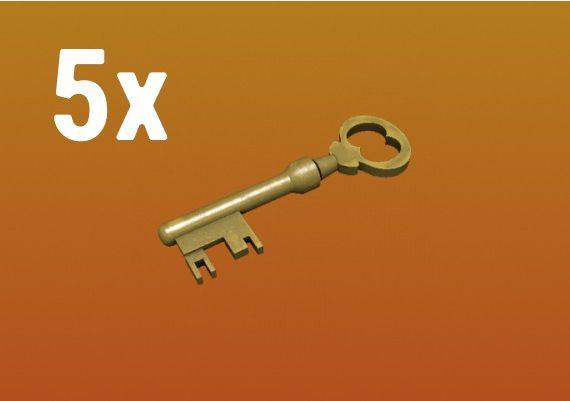 Team Fortress 2 - Mann Co. Supply Crate Key DLC 5X Edition EN Global Official website Digital Key