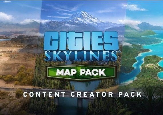 Cities: Skylines - Map Pack DLC Global Steam Digital Key